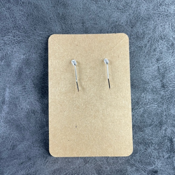 ASTER Jewelry, Yarrow Drop Earrings in Silver from Rocksbox - Picture 7 of 7